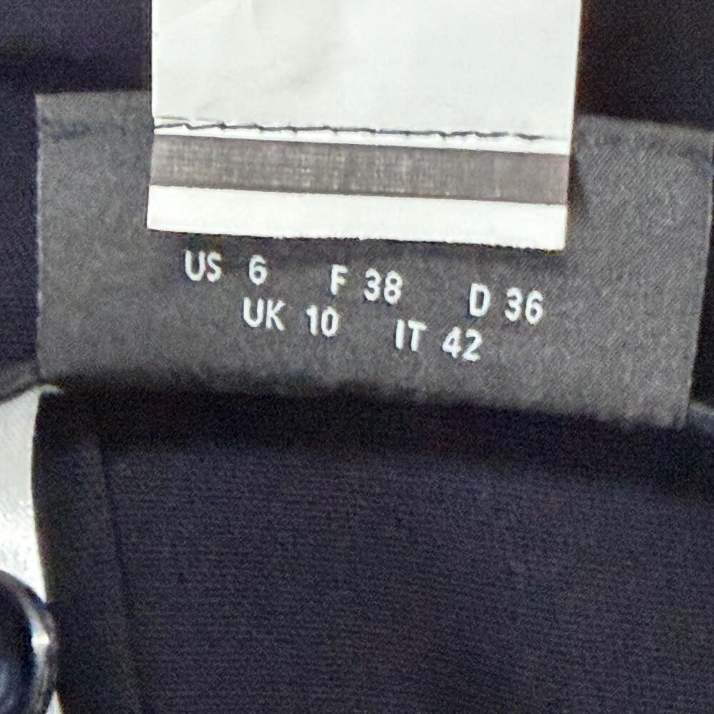 Akris Flore Navy Wool Stretch Tailored Trousers Womens 6 Quiet Luxury NWT $995 - Picture 12 of 15